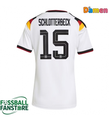 Deutschland Nico Schlotterbeck #15 Replik Heimtrikot Damen WM 2026 Kurzarm